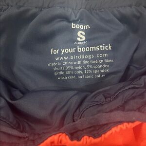 Birddogs Kids Classic Navy and Red Shorts